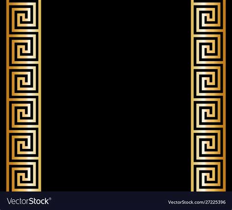 versace greek border black and gold|Black / Gold Greek Key Wallpaper Border .